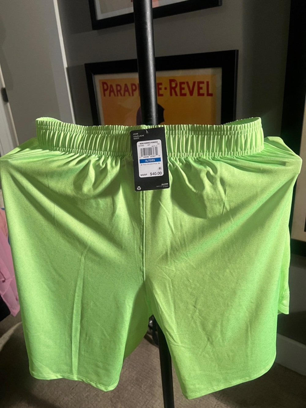 Cool Neon Green Athletic Shorts - Youth & Adult Active Bottoms 🥳